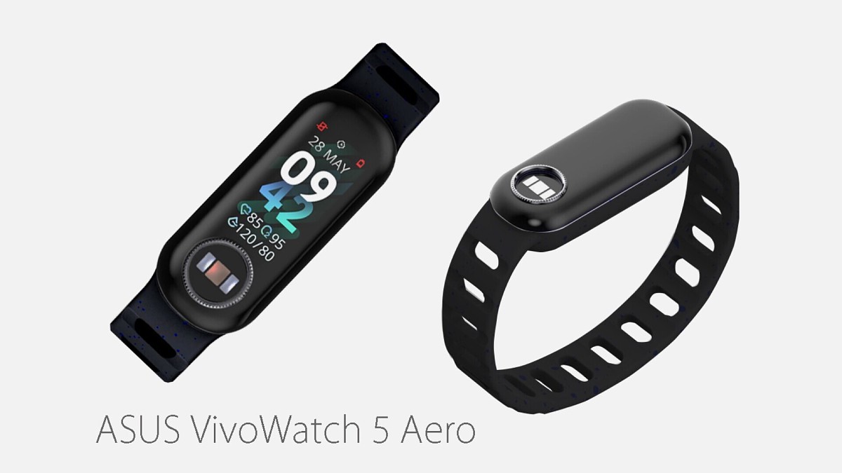 دستبند ایسوس VivoWatch 5 Aero با طراحی متفاوت و قیمت 120 دلار عرضه شد