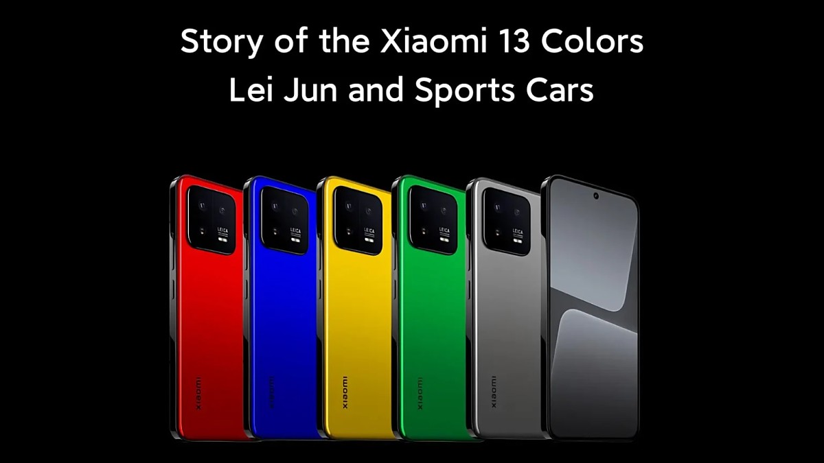 مدیرعامل شیائومی فلسفه رنگ بندی متنوع Xiaomi 13 را توضیح می‌دهد