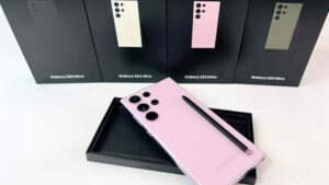 جعبه و S Pen گلکسی اس ۲۳ اولترا
