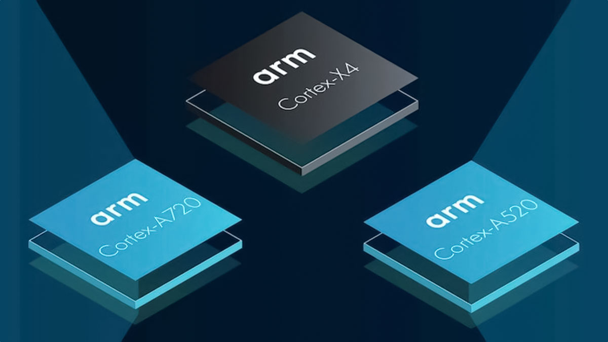 رونمایی ARM از Cortex-X4 در کنار Cortex-A520 و Cortex-A720