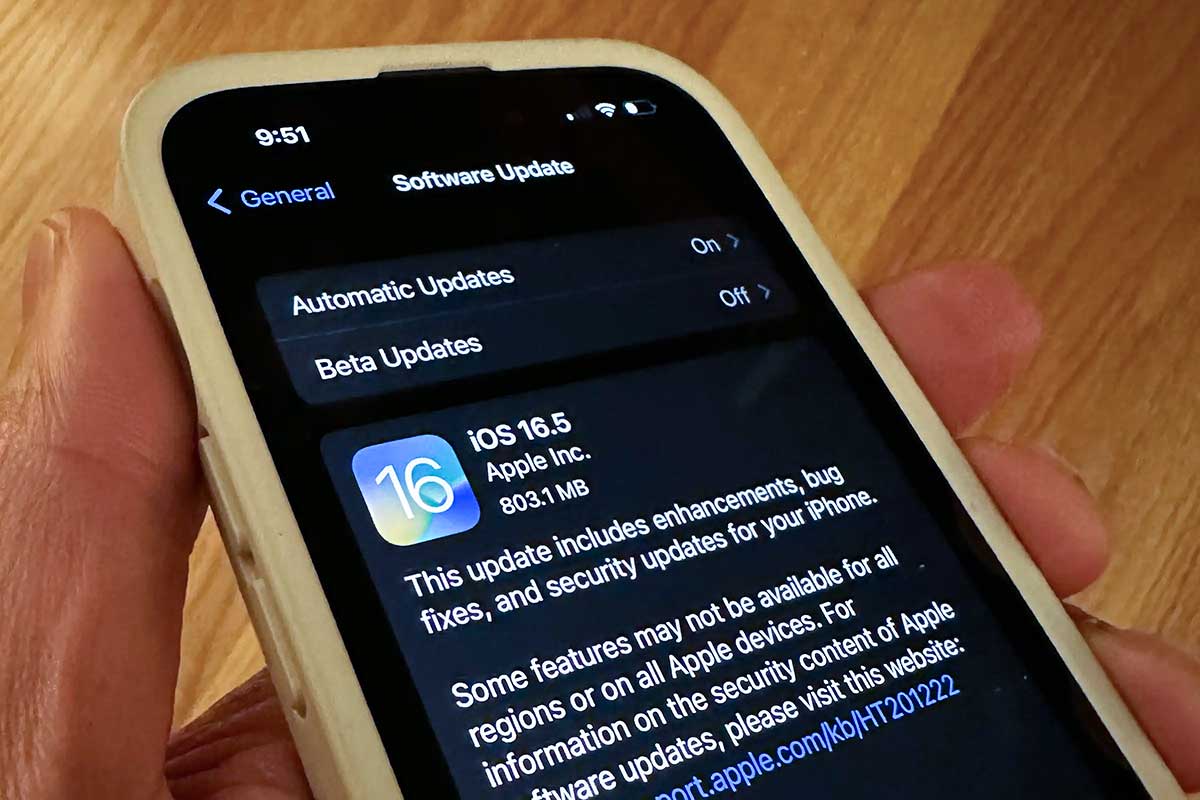 واکنش اپل به گزارش افزایش مصرف باتری پس از آپدیت iOS 16.5