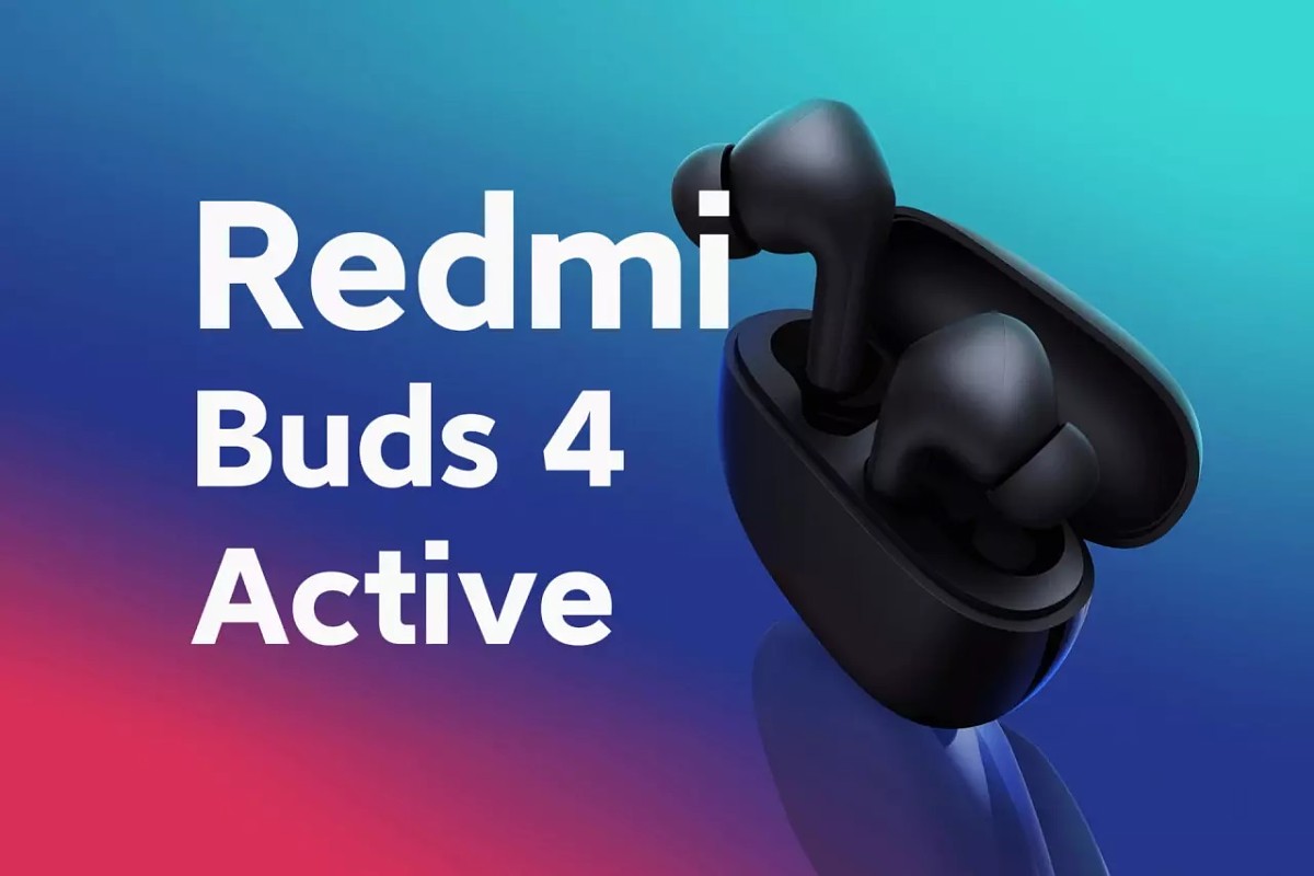 ایربادز شیائومی Redmi Buds 4 Active با حذف نویز فعال و عمر باتری 28 ساعته معرفی شد
