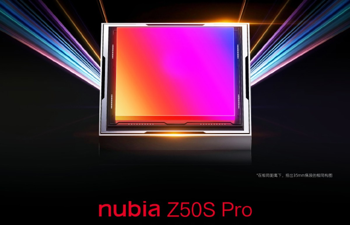 نوبیا Z50S Pro با سنسور 1 اینچی در لنز 35 میلی‌متری و نسخه اورکلاک اسنپدراگون 8 نسل 2 معرفی خواهد شد