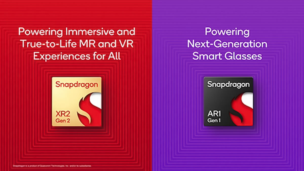 تراشه Snapdragon XR2 Gen 2 و Snapdragon AR1 Gen 1