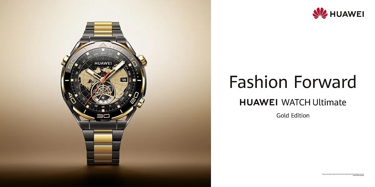 مدل لوکس هواوی Watch Ultimate Gold Edition با طلای 18 عیار و قیمت 3000 یورو معرفی شد