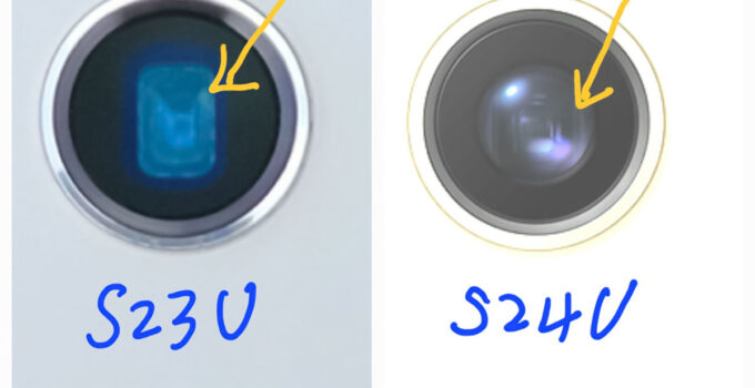 مقایسه گلکسی اس ۲۴ اولترا با گلکسی اس ۲۳ اولترا در بخش طراحی دوربین پریسکوپی