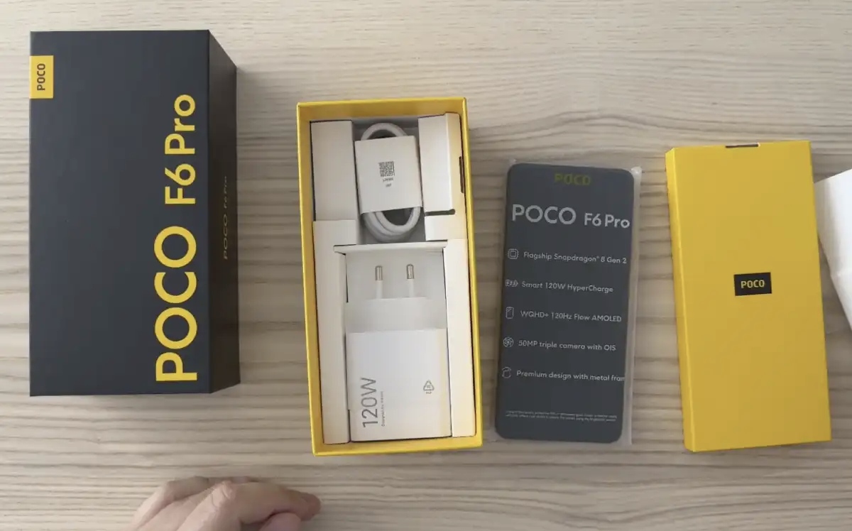 ویدئوی آنباکسینگ POCO F6 Pro