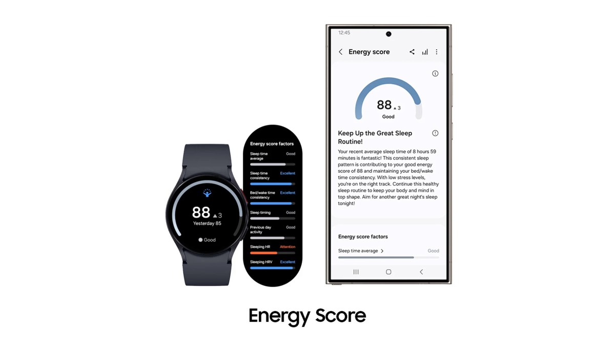Samsung One Watch UI 6