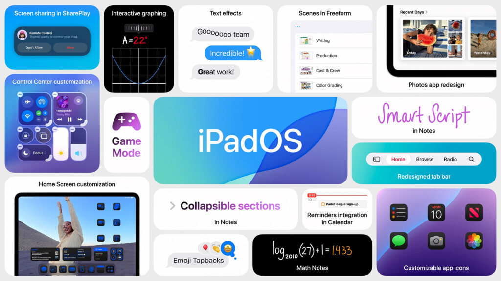تمام قابلیت‌های iPadOS 18 که در WWDC24 رونمایی شد