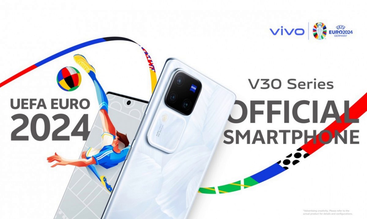 ویوو با همکاری یوفا سری V30 را به گوشی هوشمند Euro 2024 تبدیل می‌کند
