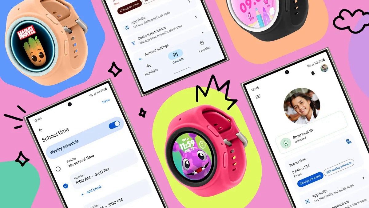 سامسونگ Galaxy Watch for Kids را معرفی کرد: تجربه WearOS مناسب برای کودکان