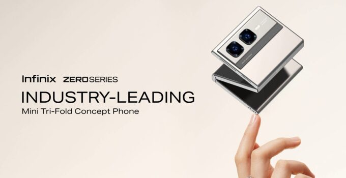 گوشی سه تاشو مفهومی Infinix ZERO Series Mini tri-fold