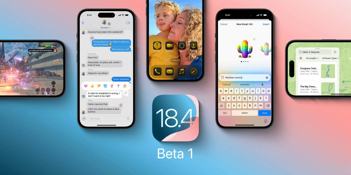 آپدیت iOS 18.4 بتا 1