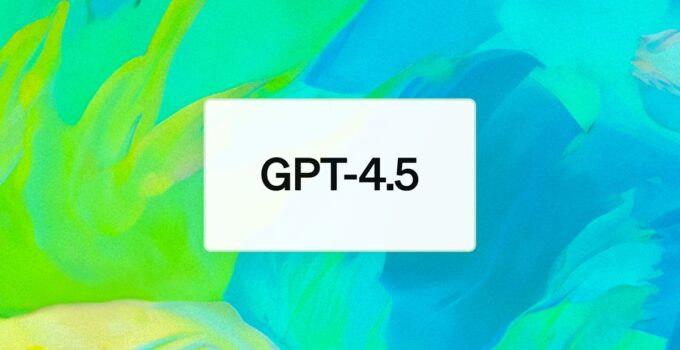 هوش مصنوعی GPT-4.5