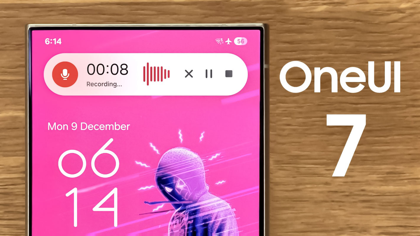 آپدیت آزمایشی One UI 7