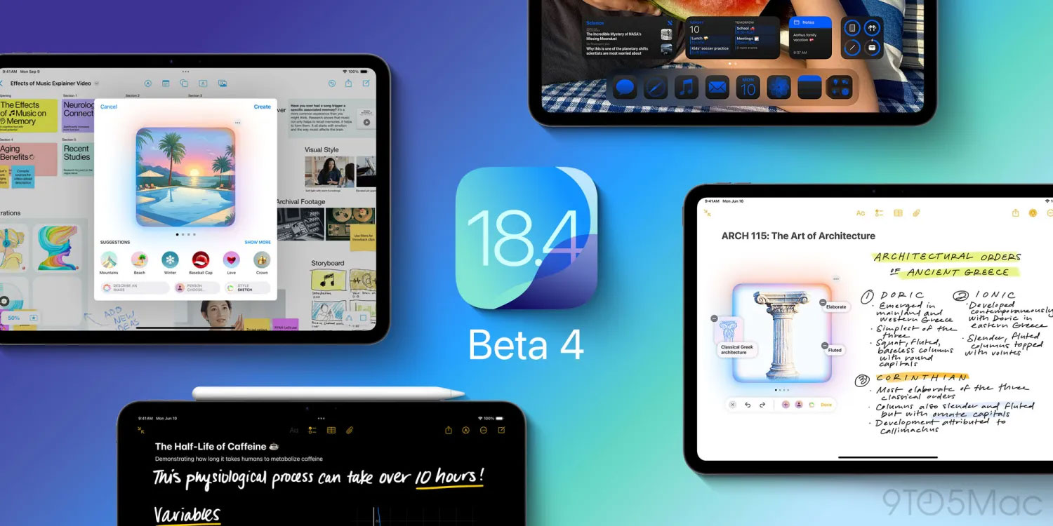 اپل نسخه بتا ۴ آپدیت iOS 18.4 را منتشر کرد