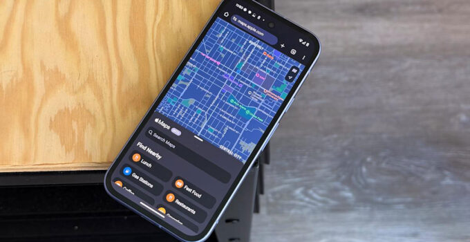 اپل مپ روی اندروید