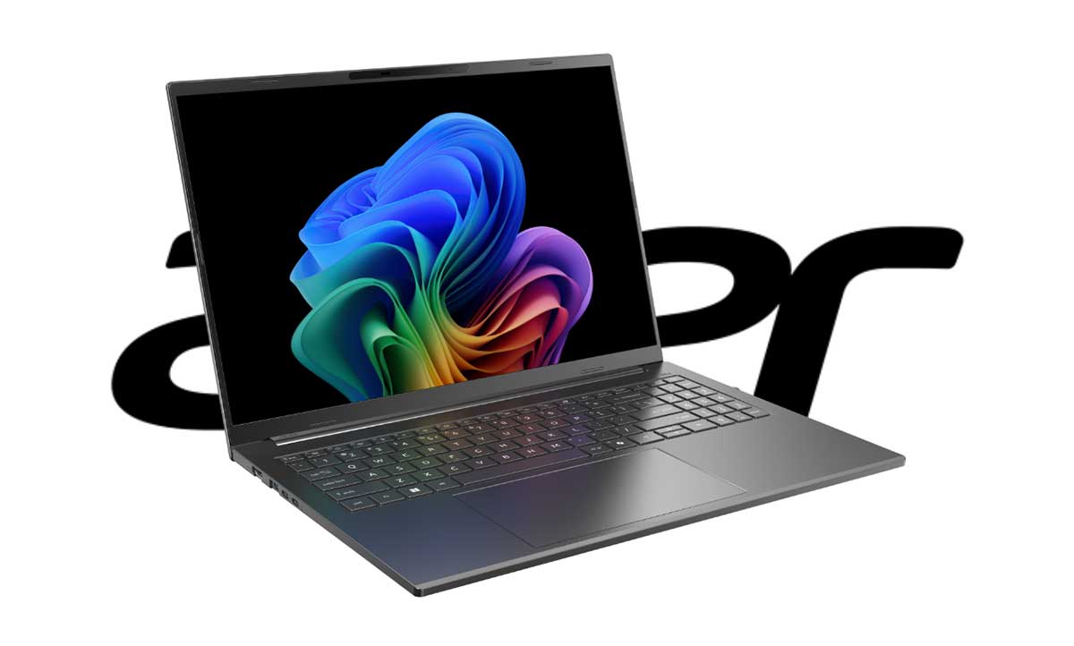 لپتاپ Acer Aspire 16 AI با عمر باتری ۲۷ ساعته با سه مدل تراشه از سه برند مطرح معرفی شد