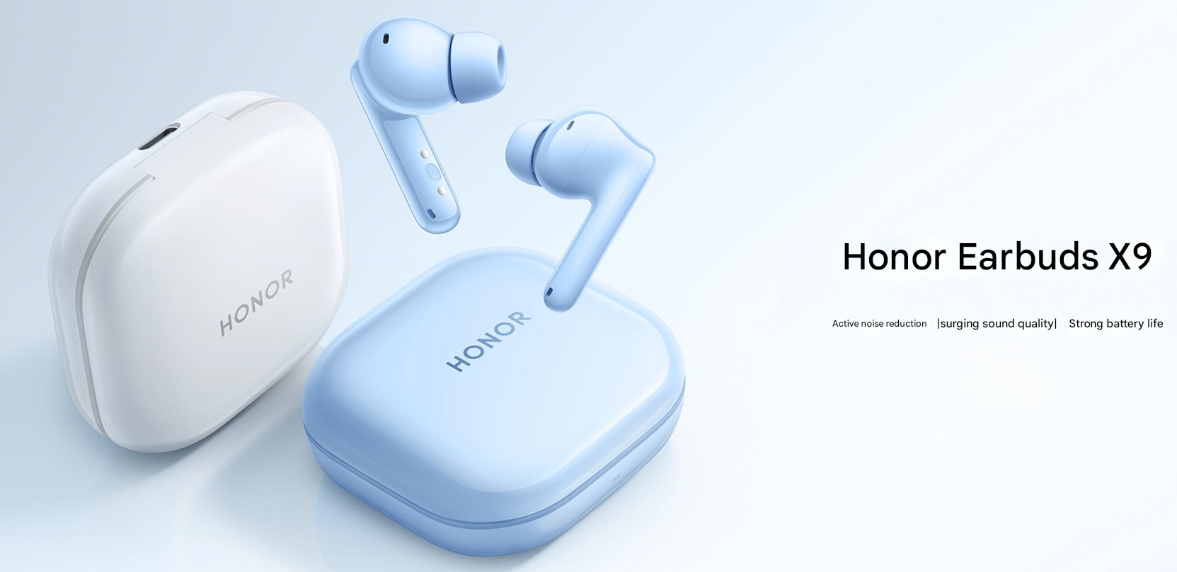 آنر Earbuds X9 با ANC، گواهی IP54 و عمر باتری ۴۲ ساعته معرفی شد