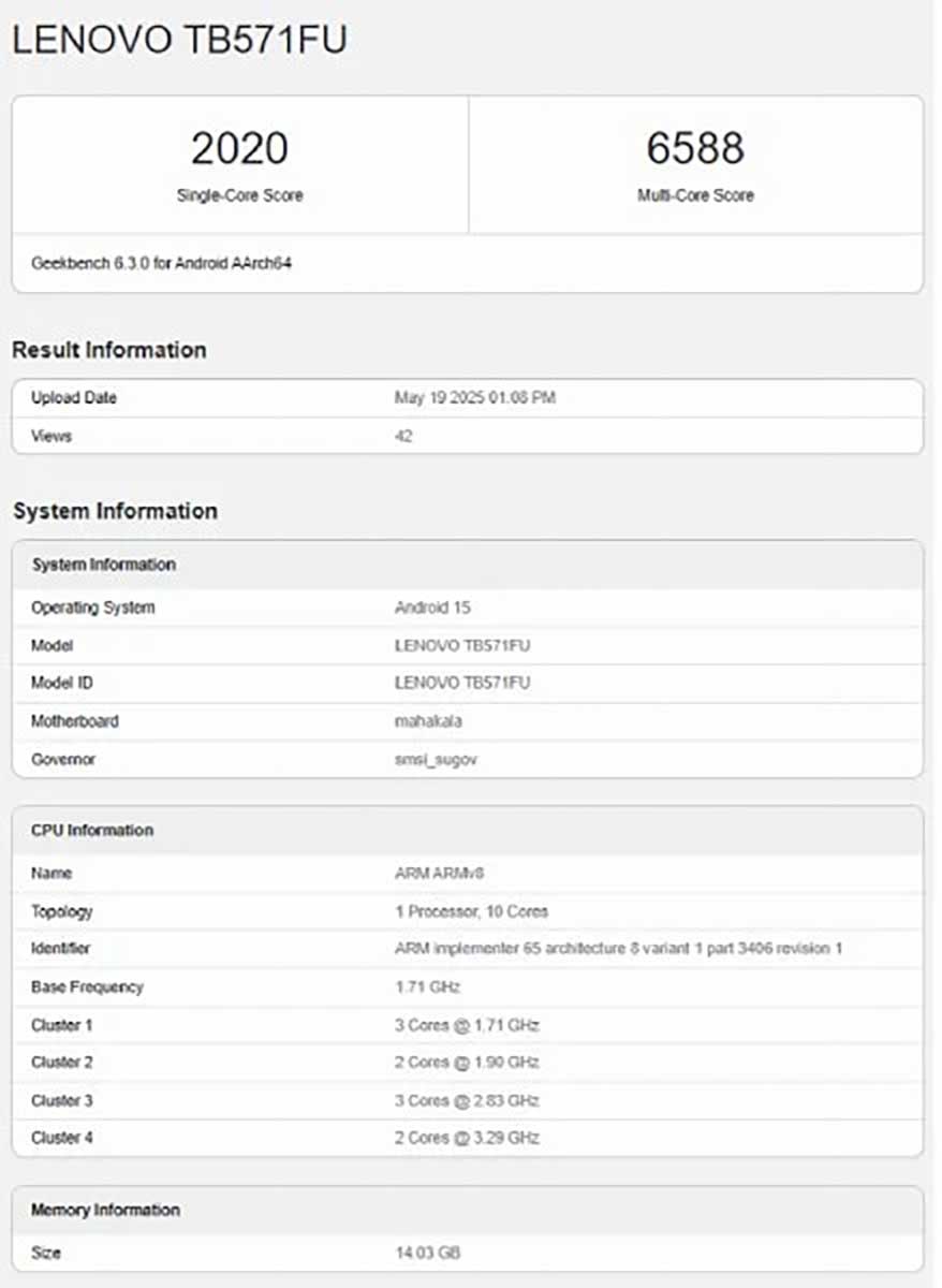 استاندارد تعیین شده Lenovo