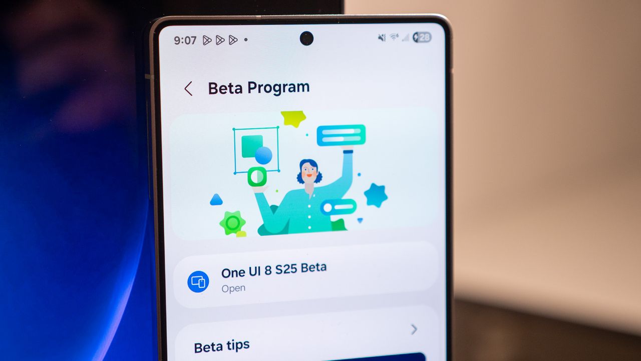 آپدیت بتا دوم One UI 8 گلکسی S25