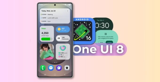 نسخه بتا One UI 8