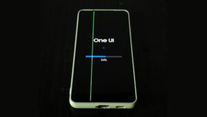 مشکل خط سبز نمایشگر گلکسی S21 FE