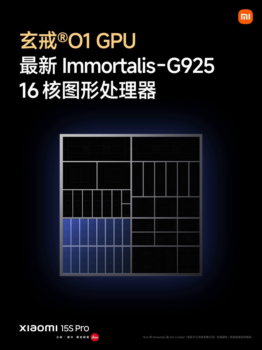GPU Mali Immortalis G925