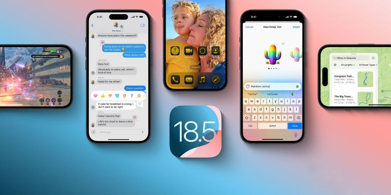 آپدیت iOS 18.5