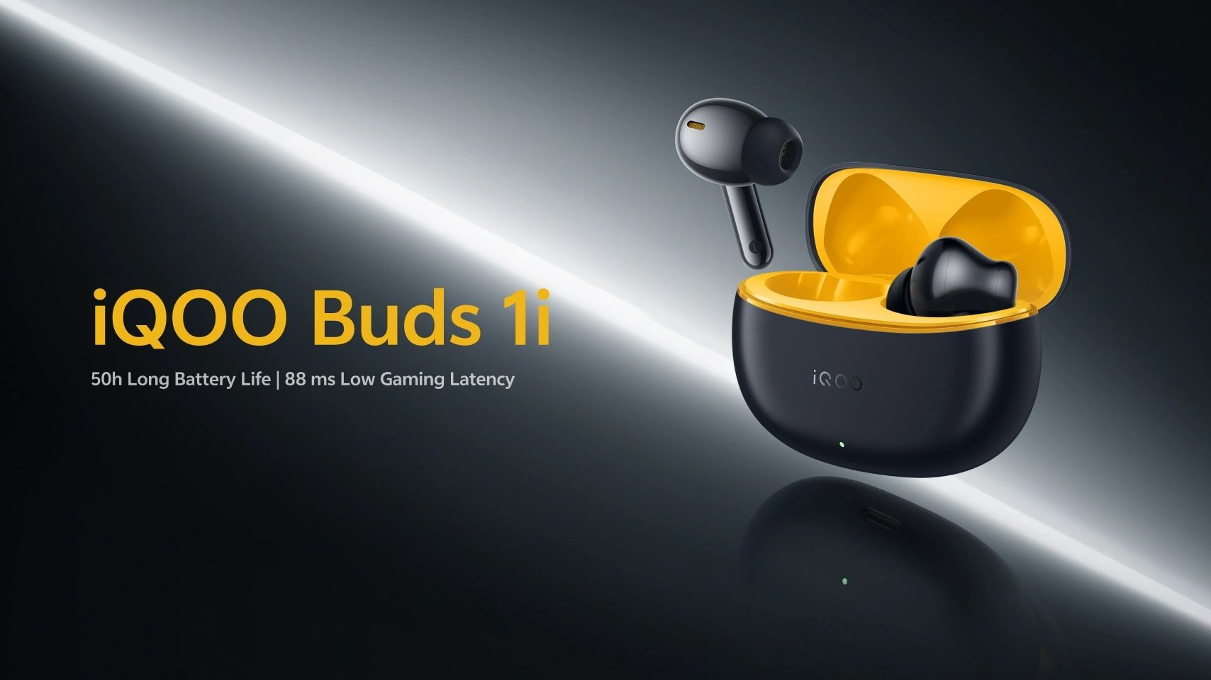 ایربادز iQOO Buds 1i با عمر باتری ۵۰ ساعته معرفی شد: فقط ۲۲ دلار