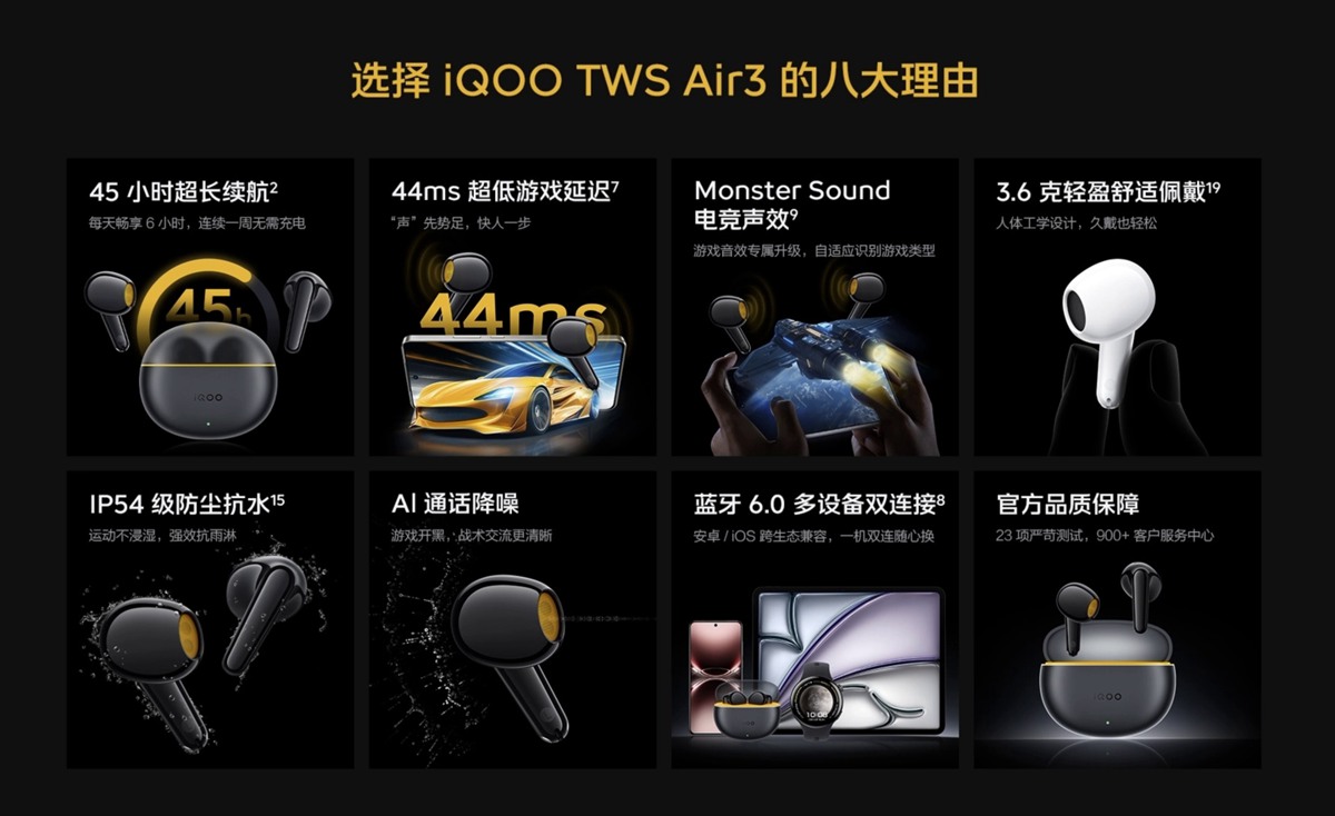 Airbads IQOO TWS AIR 3