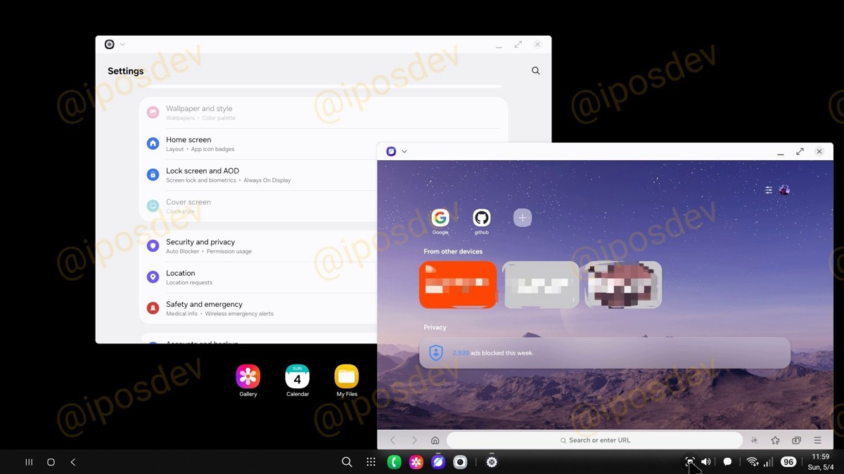 طراحی جدید DeX را در آپدیت One UI 8 سامسونگ ببینید