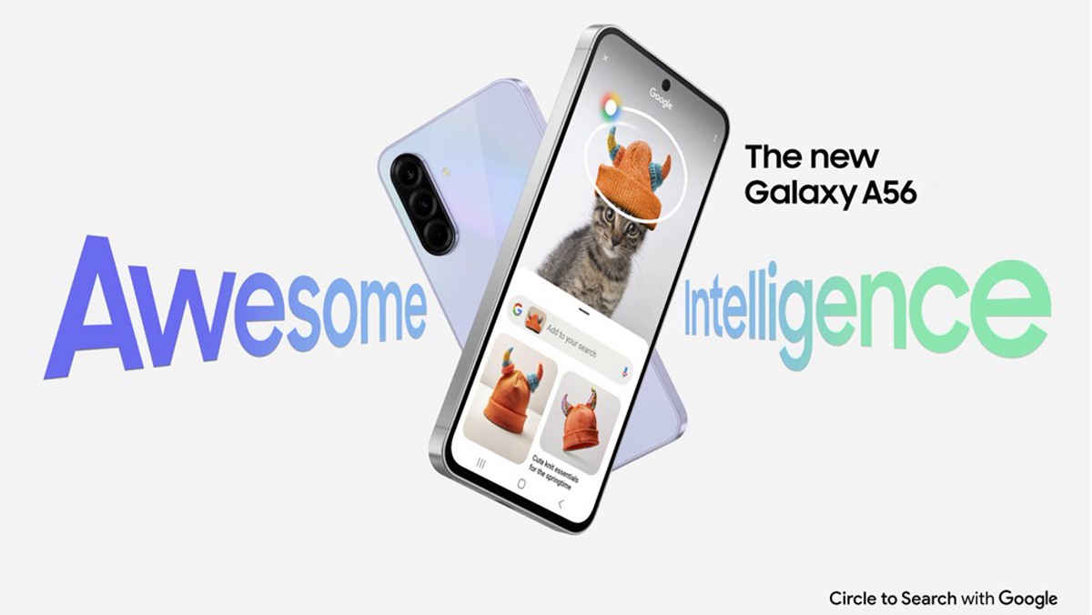 گلکسی A56 آپدیت جدید با ادغام Gemini را دریافت کرد