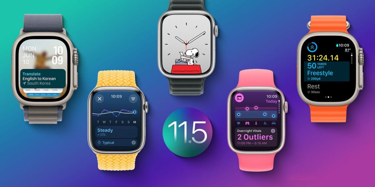 آپدیت watchOS 11.5