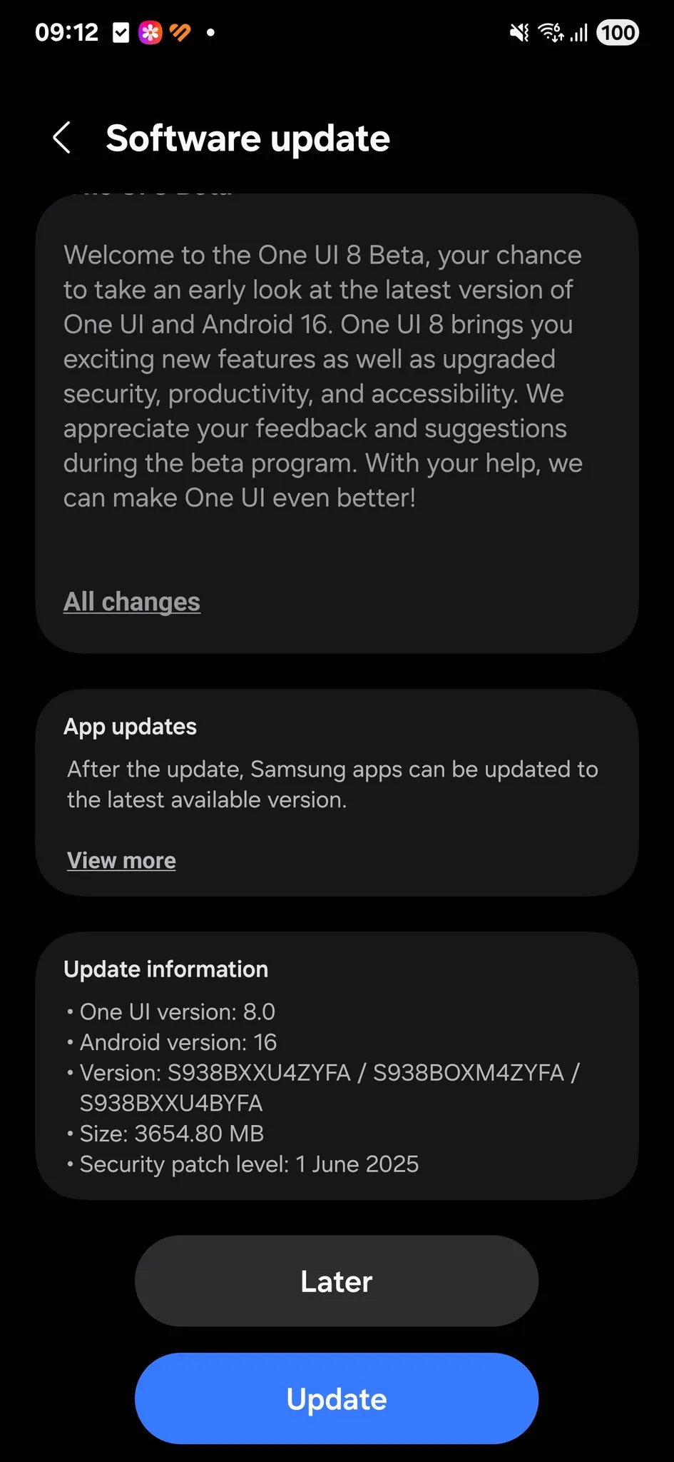 سومین آپدیت بتا One UI 8 سری گلکسی S25 سامسونگ منتشر شد