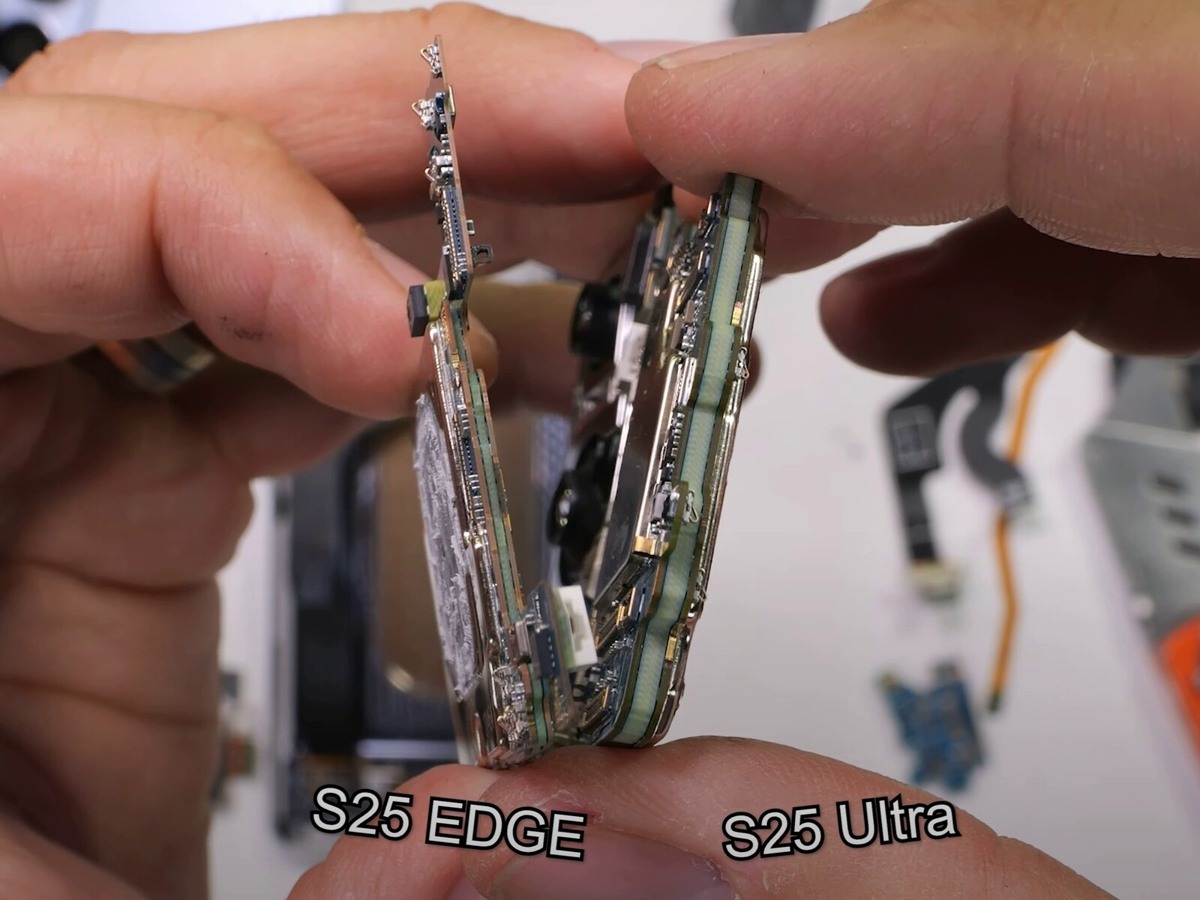 کالبدشکافی گلکسی S25 Edge را ببینید: مهندسی بی‌نظیر با ترکیبی از نوآوری و دقت