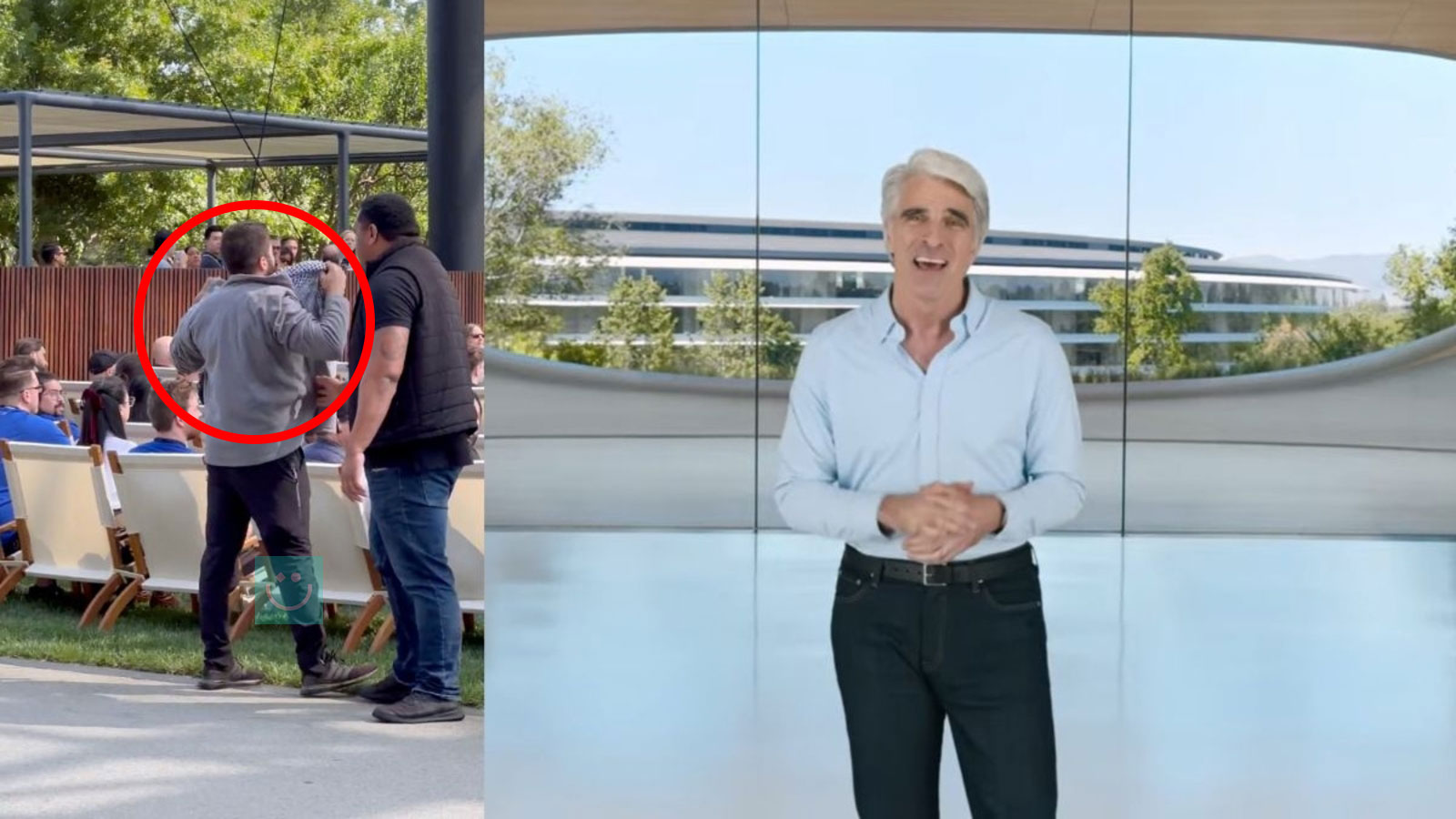 عکس پرداخت در مهمانی WWDC 2025