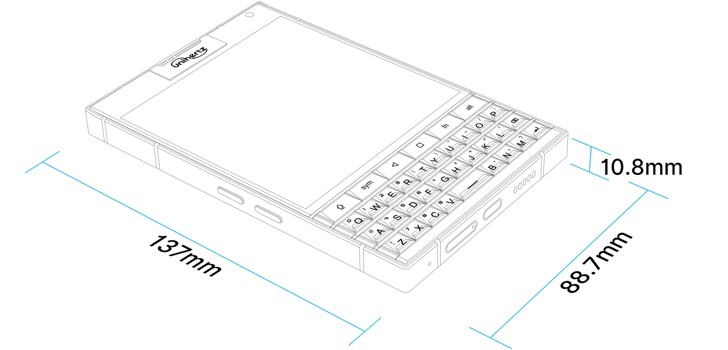 گوشی Unihertz Titan 2 تجربه بلک‌بری پاسپورت را بار دیگر زنده می‌کند،‌ آن هم با اندروید!