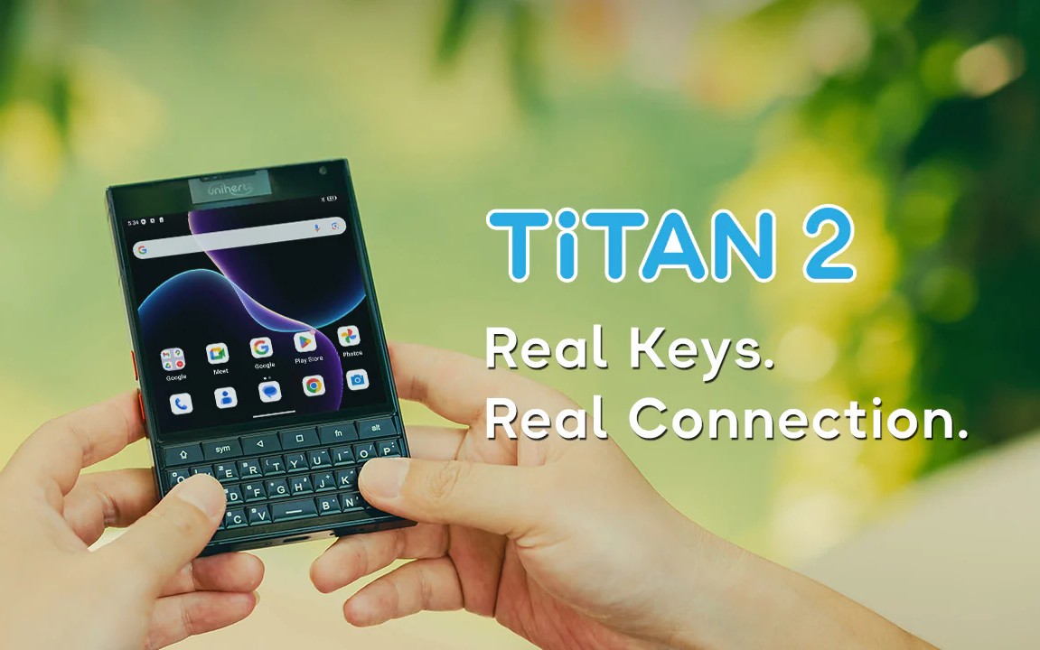 گوشی Unihertz Titan 2 تجربه بلک‌بری پاسپورت را بار دیگر زنده می‌کند،‌ آن هم با اندروید!