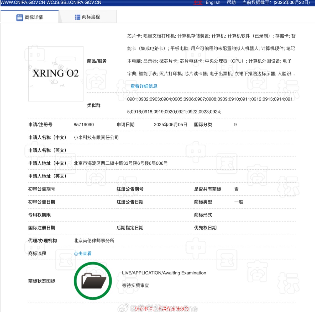 Xring O2 Chip Xiaomi
