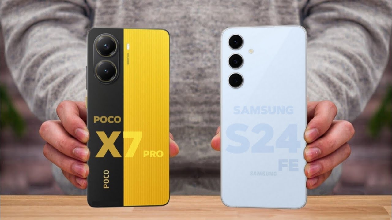 Galaxy S24 Fe Vs. Poko X7 Pro