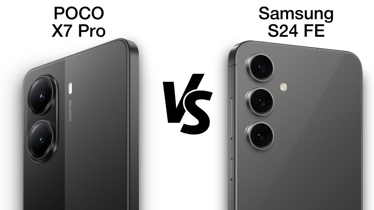 Galaxy S24 Fe Vs. Poko X7 Pro
