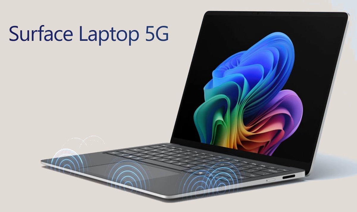 مایکروسافت سرفیس لپ تاپ 5G با پردازنده Intel Core Ultra (Series 2) معرفی شد