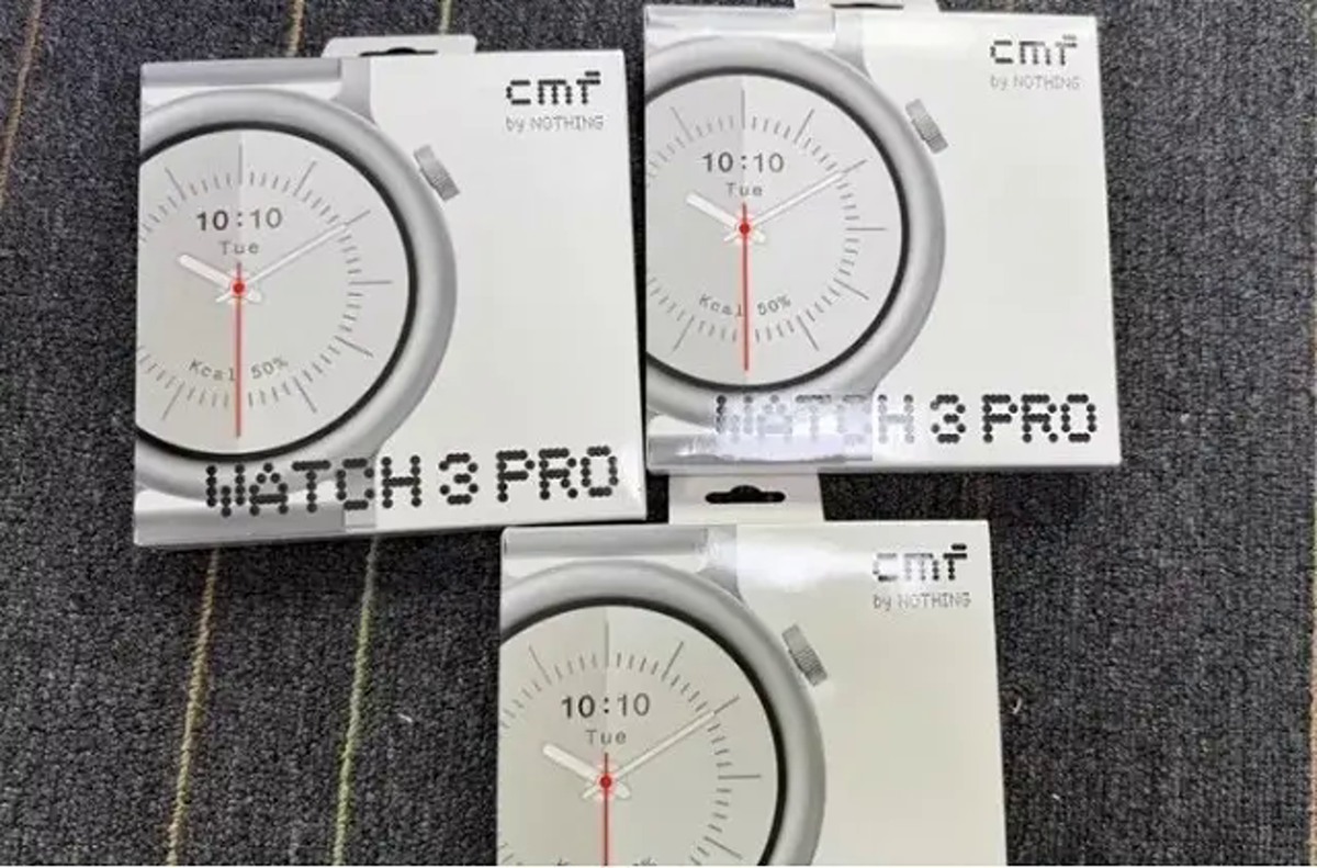 مشخصات CMF Watch 3 Pro از طریق تصاویر جعبه این ساعت هوشمند فاش شد