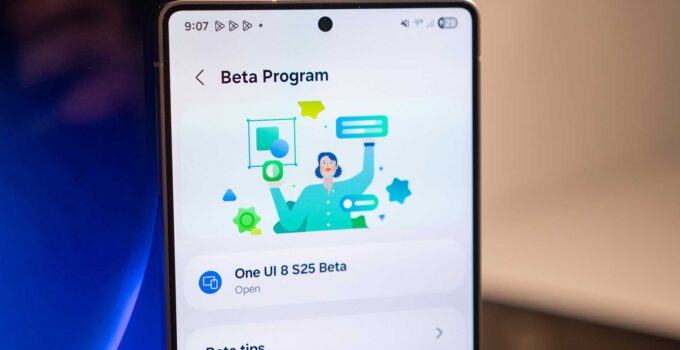 بتا ۳ آپدیت One UI 8