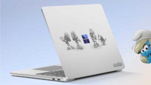 Smurface Laptop