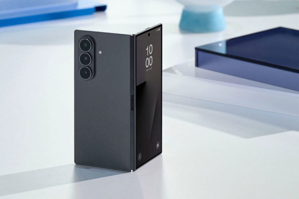 گلکسی زد فولد ۷ سامسونگ رسماً معرفی شد: باریکترین و سبکترین گوشی تاشو کتابی جهان - ترنجی