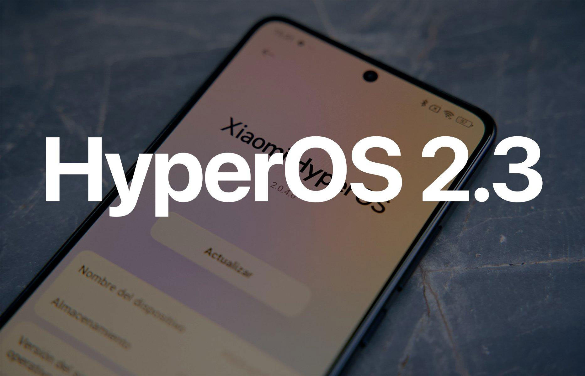 آپدیت HyperOS 2.3