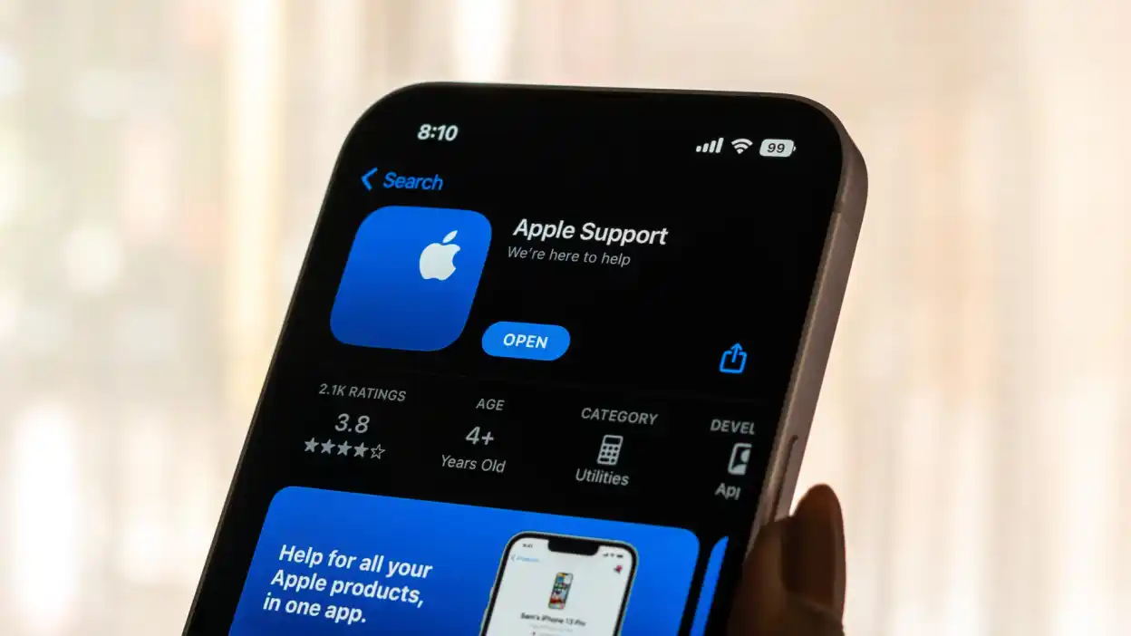 برنامه پشتیبانی اپل