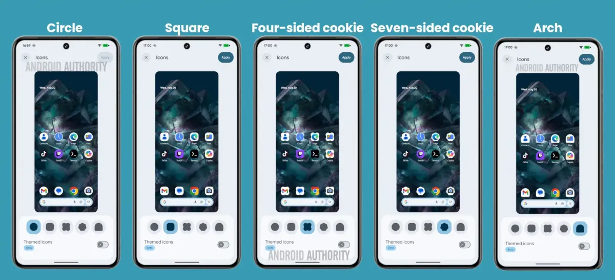 آیکون های مشکل در Android 2